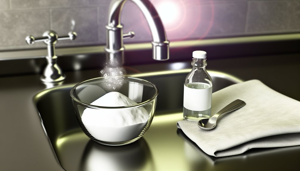 baking soda vinegar reaction