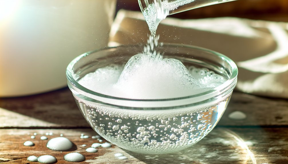chemical reaction cleaning method