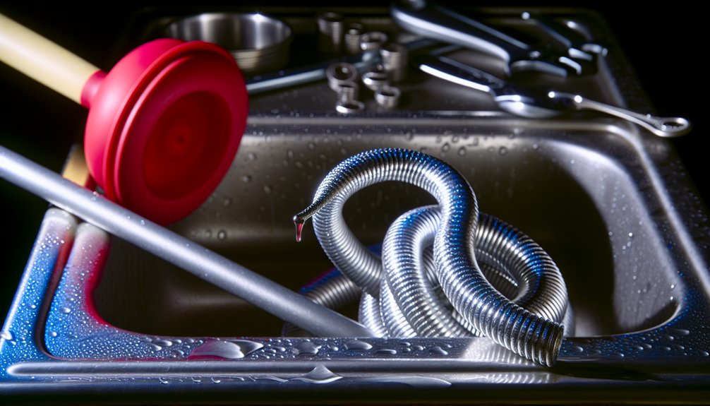 clogged drain clearing techniques