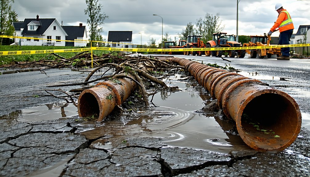 emergency sewer replacement options