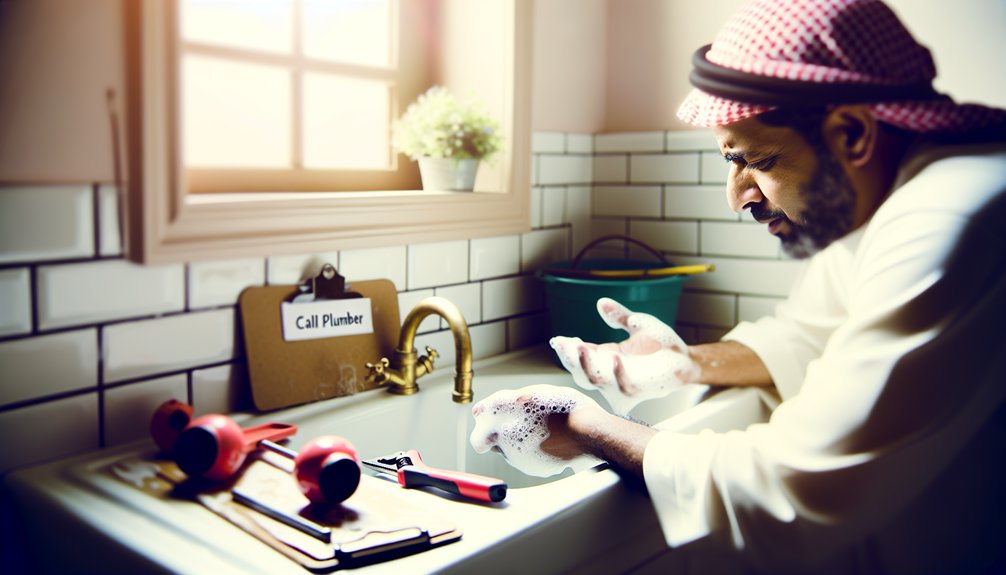 plumbing issues require expertise