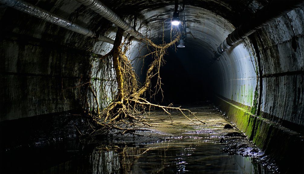 sewer line emergency indicators