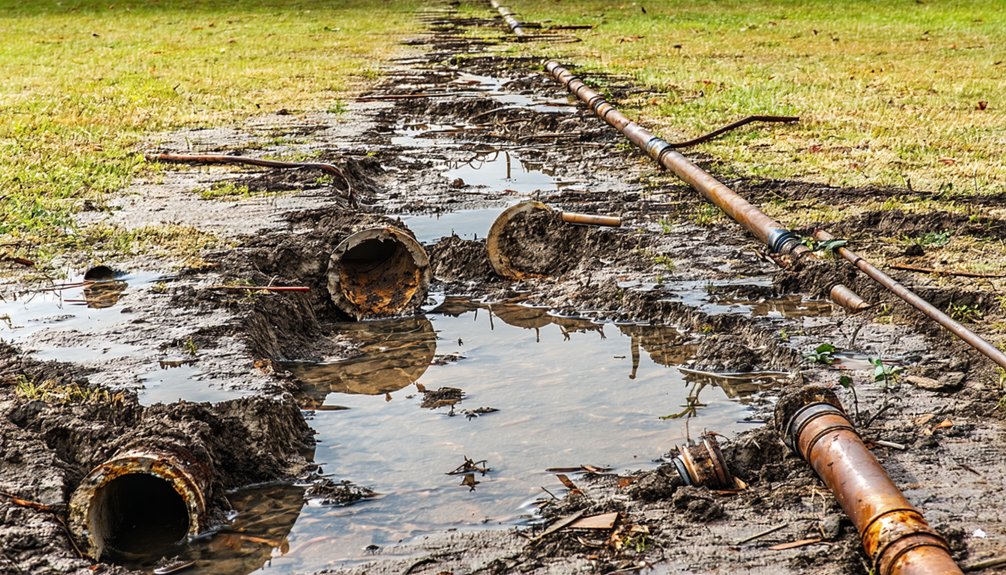 sewer line failure indicators