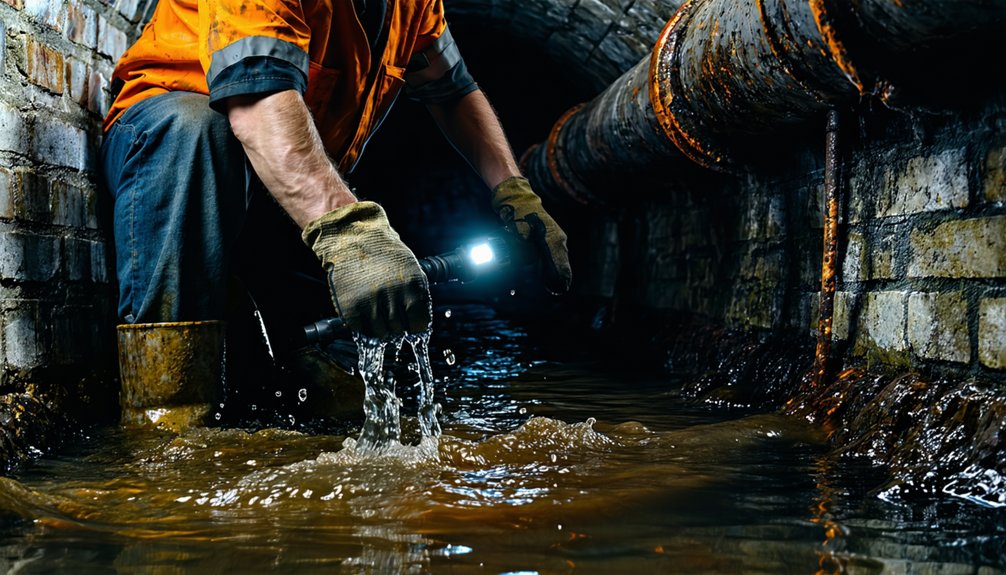 sewer line repair inquiries