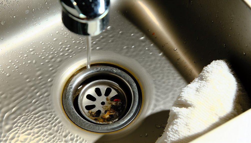 signs of drain blockage